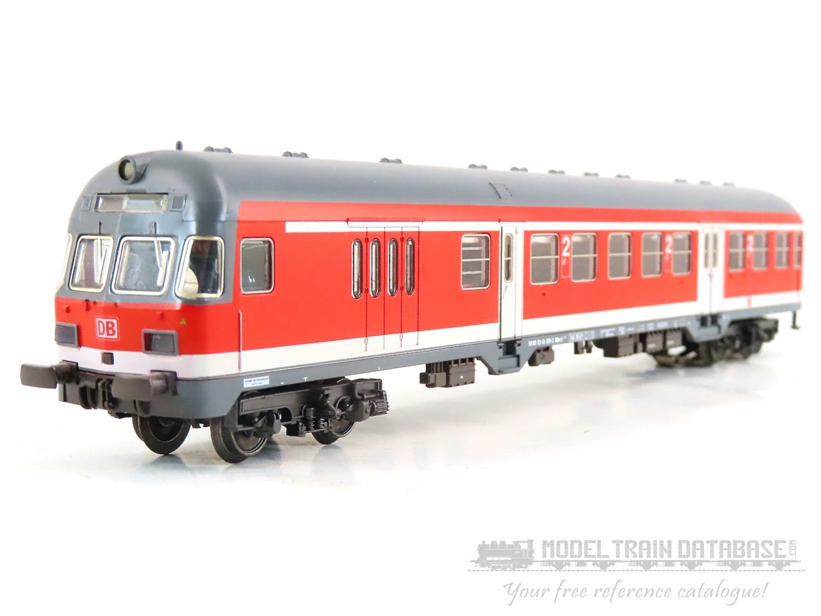Passenger commuter car with Control Cab 2nd class Type BDnzf - DB