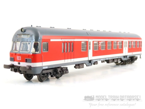 Passenger commuter car with Control Cab 2nd class Type BDnzf - DB
